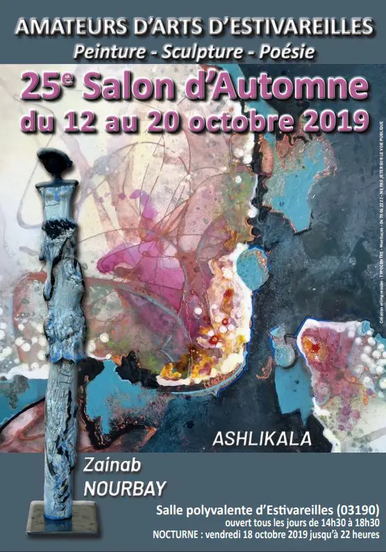 25ème salon d'automne à Estivareilles 03190