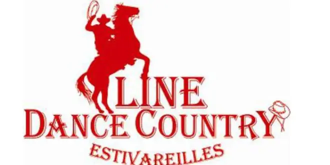 Logo line dance country couleur