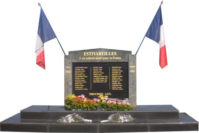 Monument aux mort estivareilles 03190