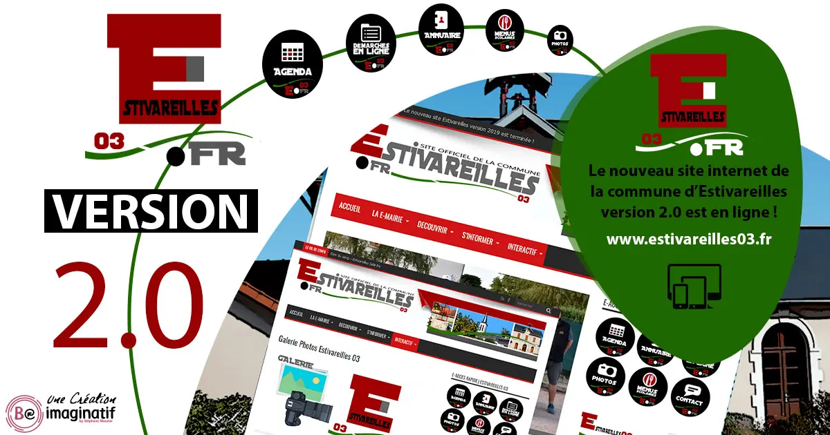 Estivareilles03.fr une réalisation Be Imaginatif par Stéphane MOURIER