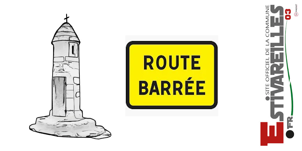 logo route barree lampier estivareilles