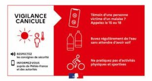 ALERTE VIGILANCE ROUGE CANICULE ESTIVAREILLES 03